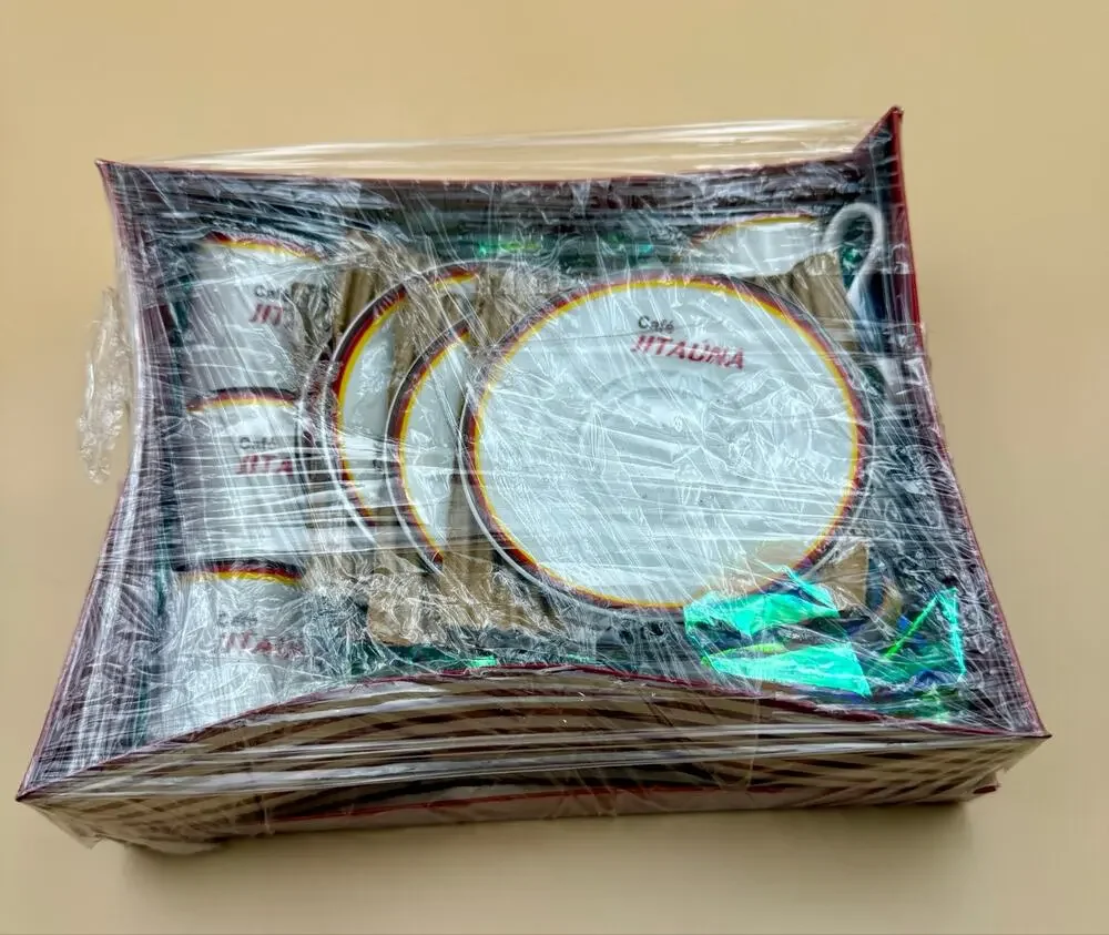 Cafe Italiana Espresso Cappuccino Gift Set Unused in Original Box w/ Shrink Wrap